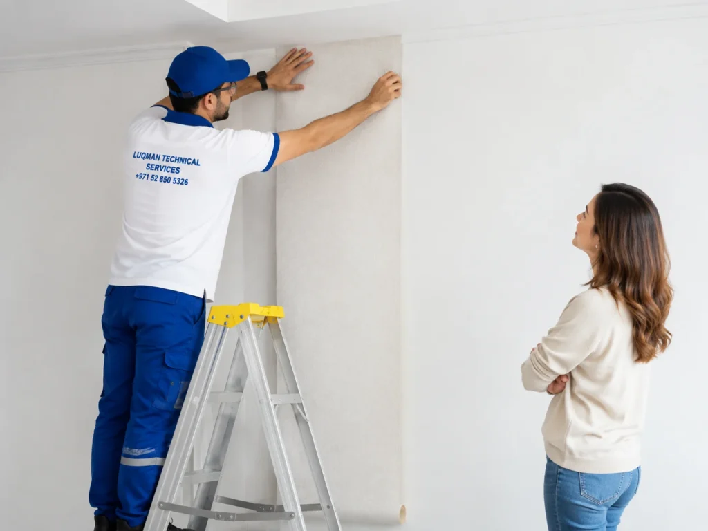 wallpaper installation
