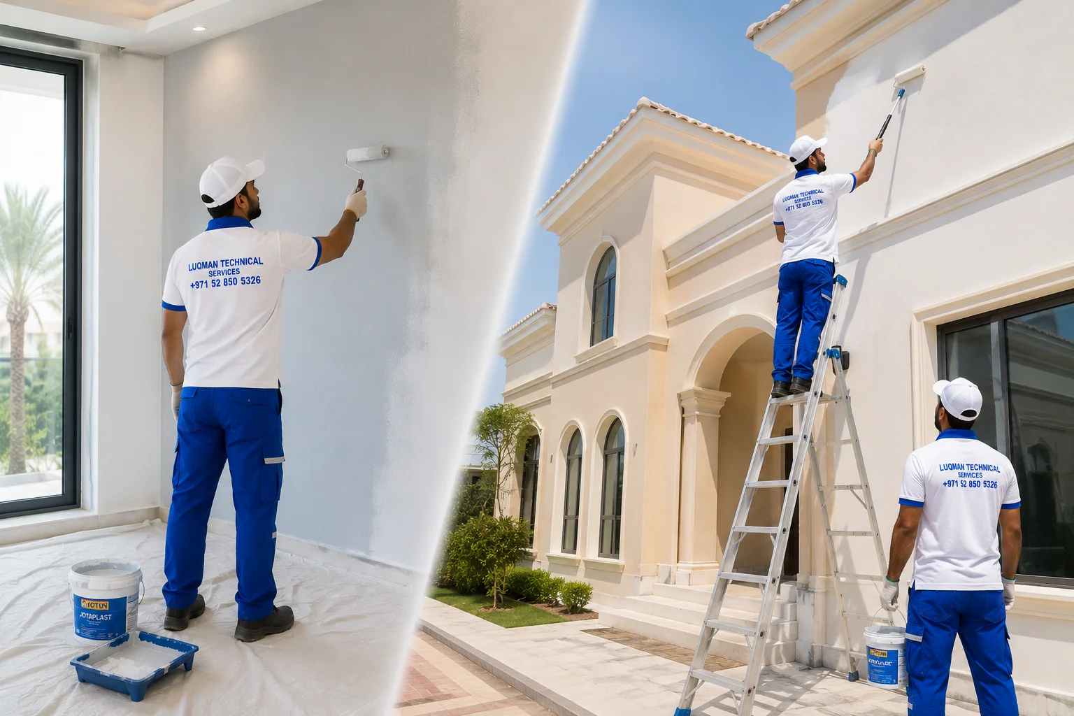 Interior & exterior painting services