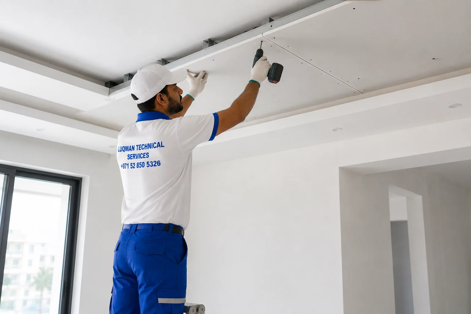Ceiling fixing & false ceiling work