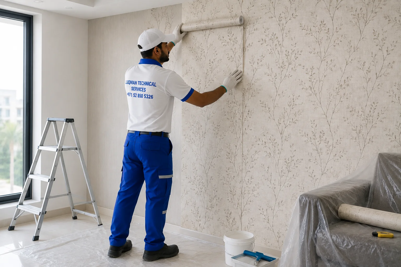 wallpaper installation