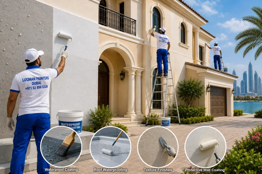 villa painting services dubai