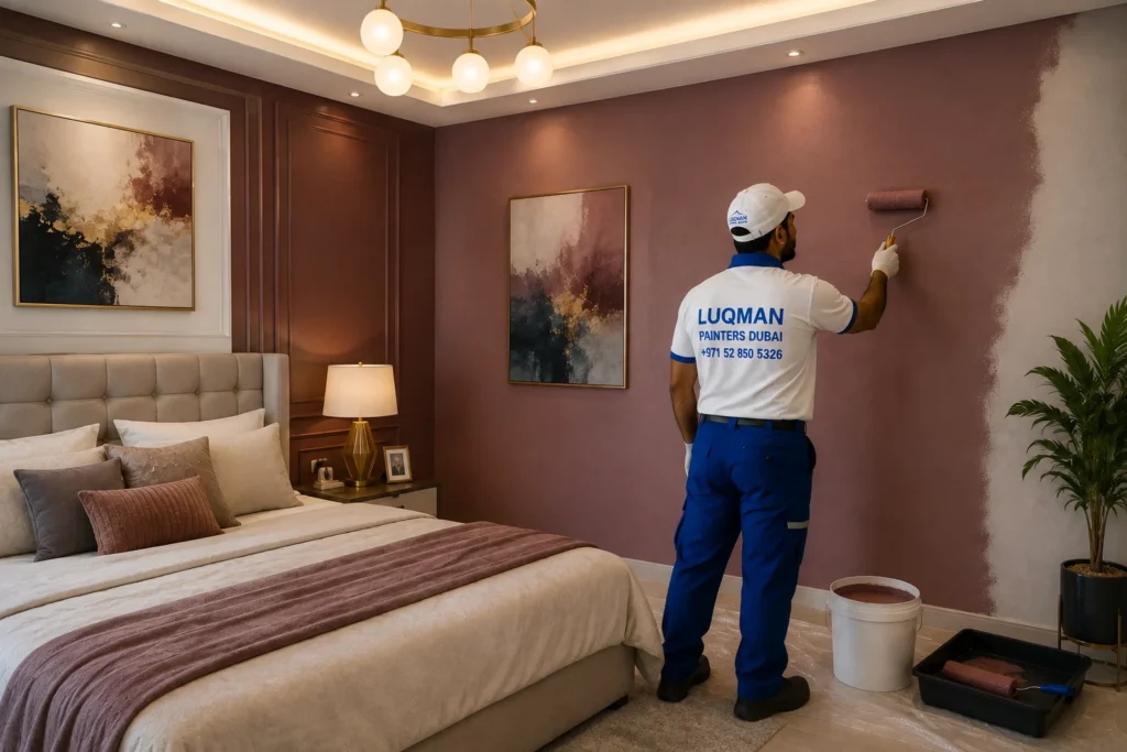 interior wall painting Dubai