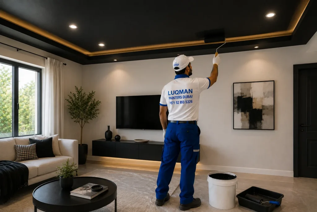 villa interior painting Dubai