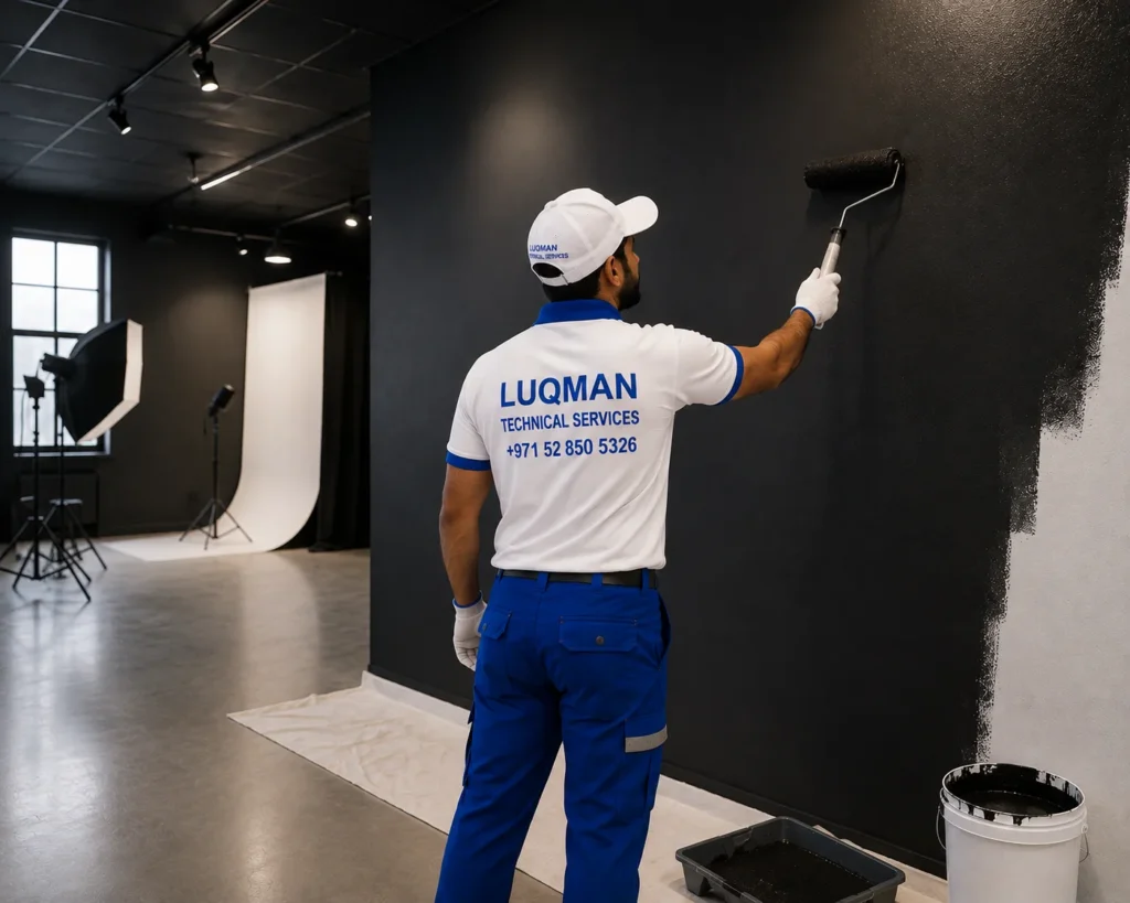 studio painting in dubai