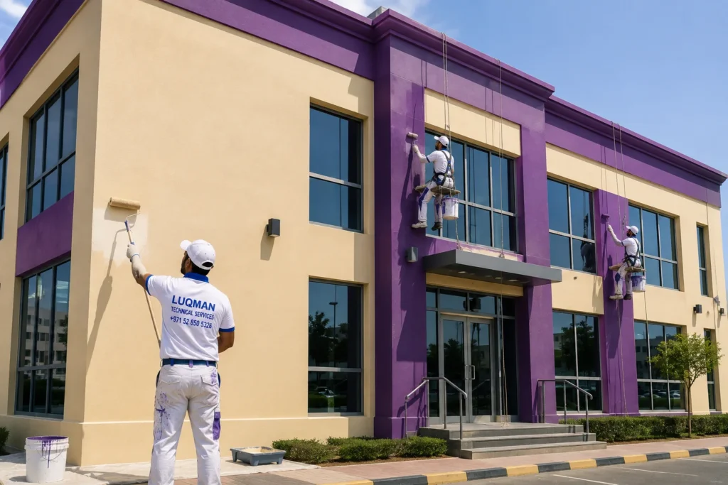 professional commercial painting dubai
