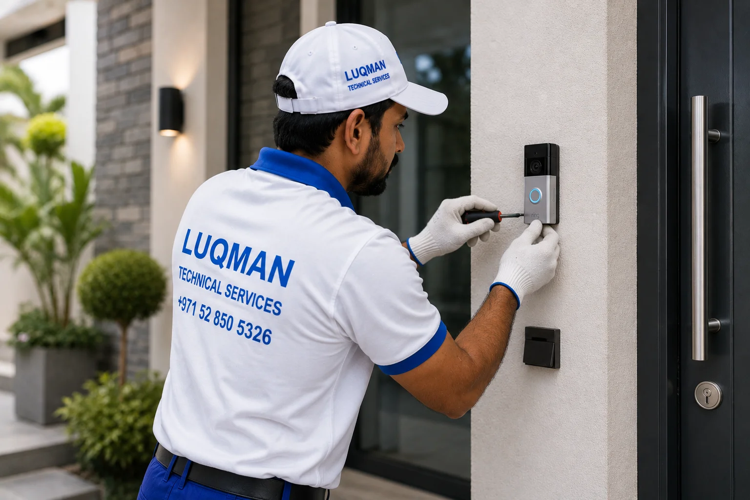 door bell installation