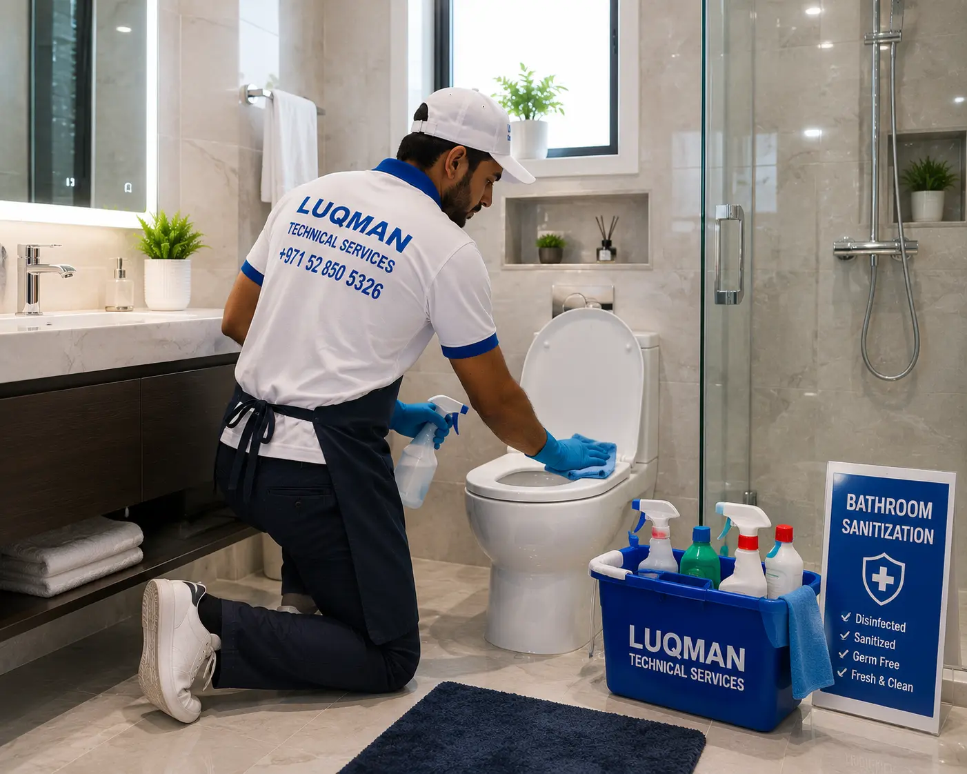 bathroom deep clean service
