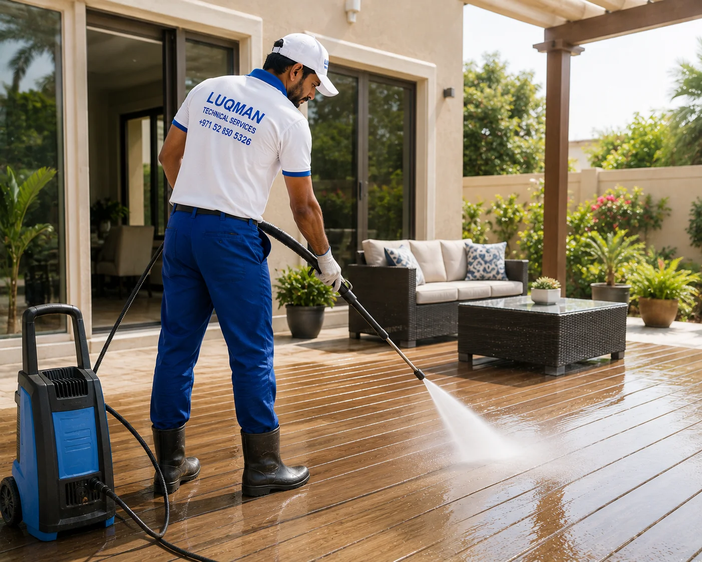 wood cleaning service