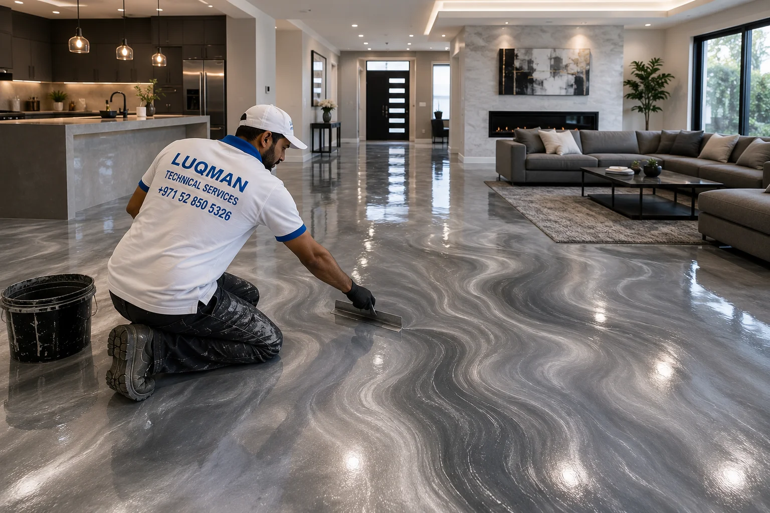 epoxy flooring dubai
