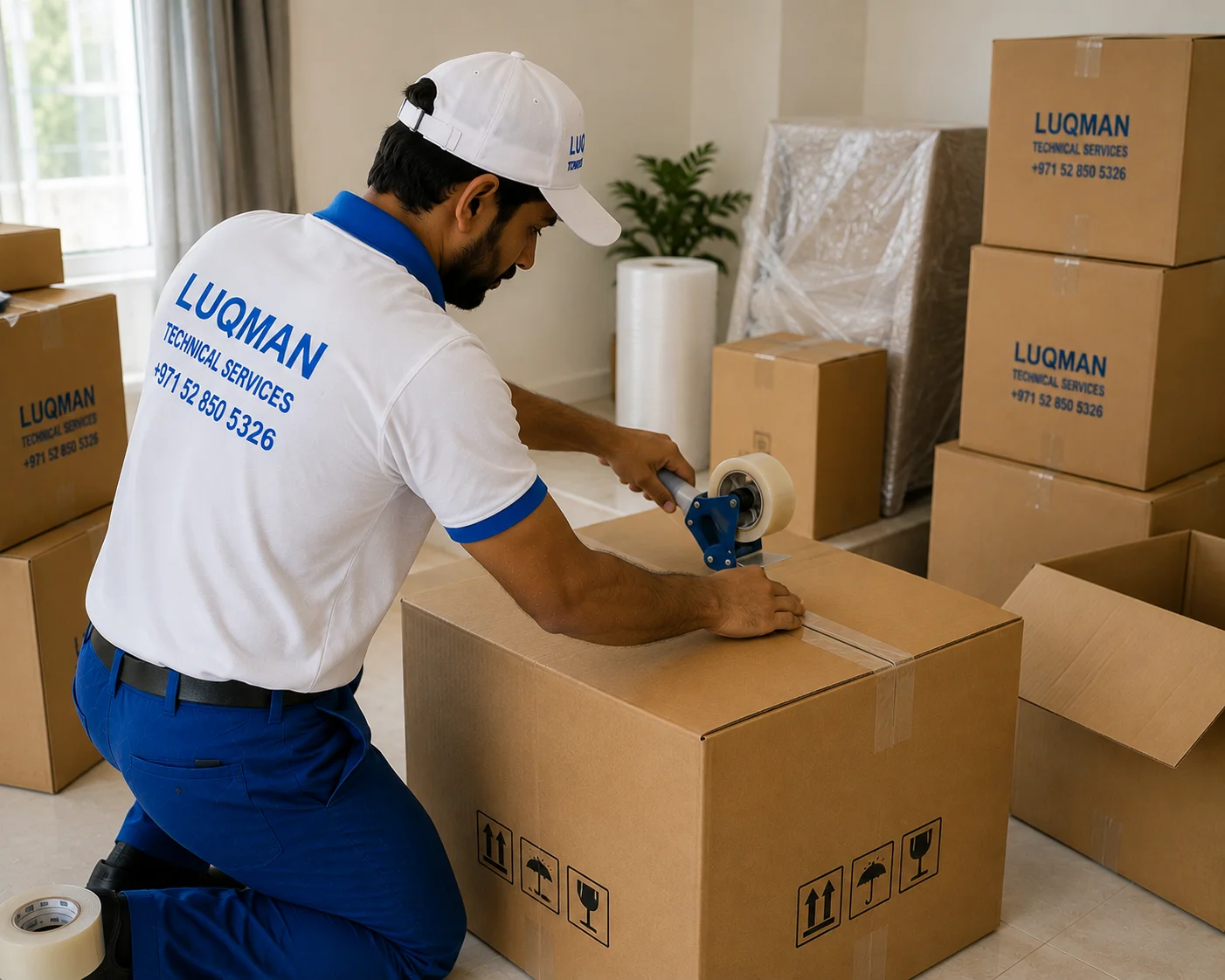 movers and packers dubai marina