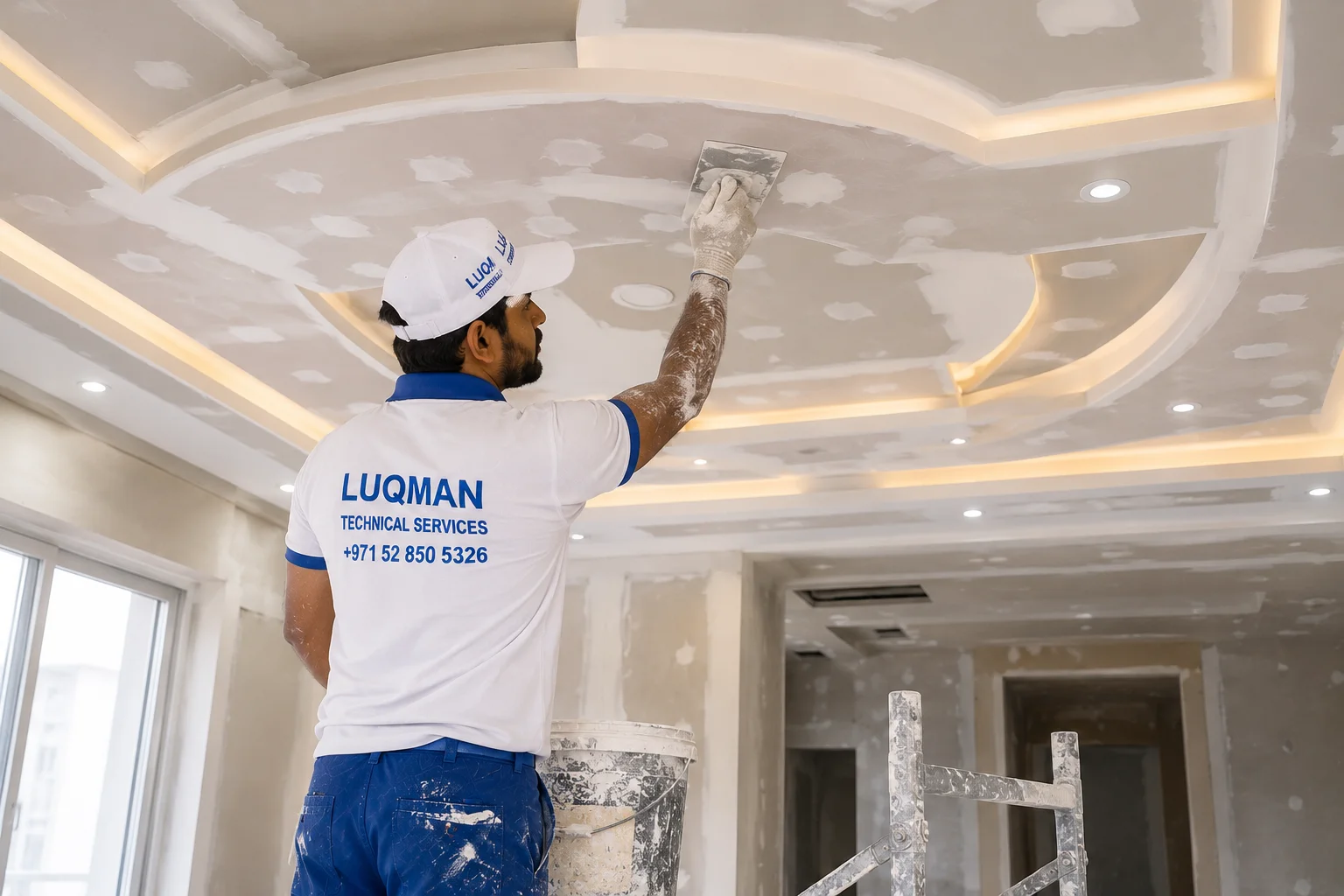 false ceiling contractors in dubai