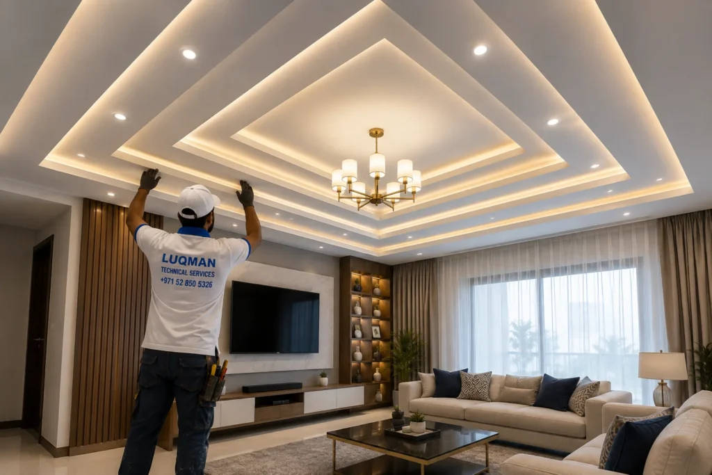 false ceiling companies in dubai