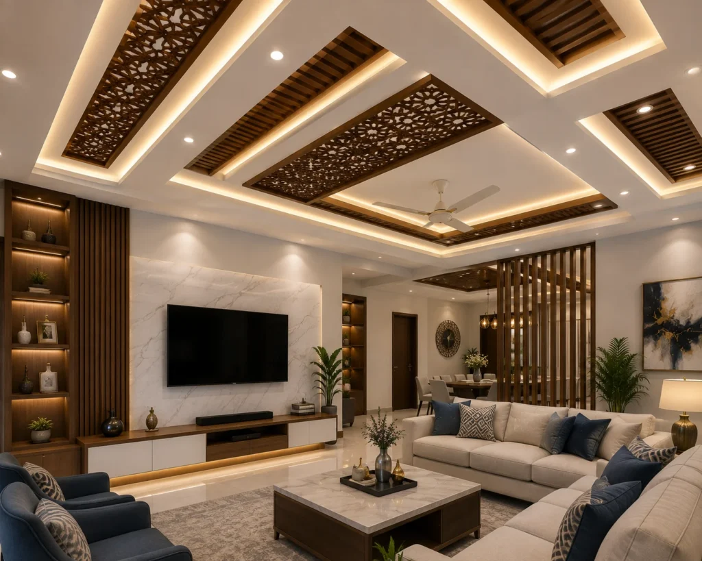 false ceiling in dubai