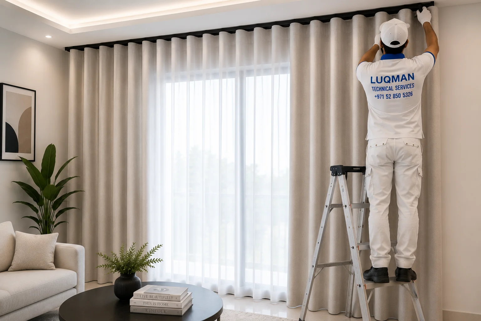 curtain installation service