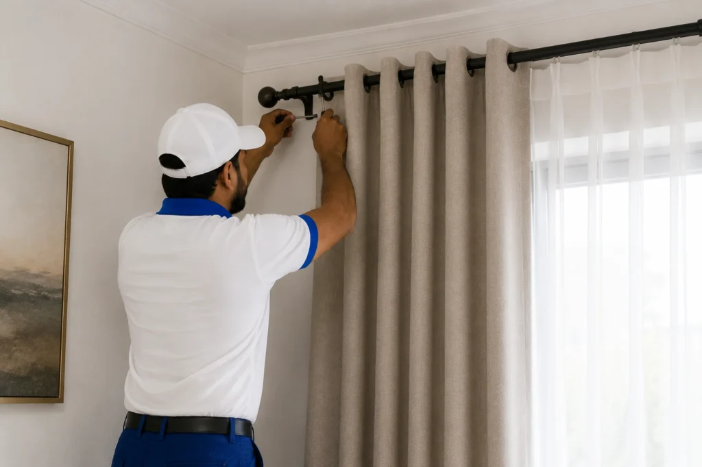 Best Curtain Installers Dubai
