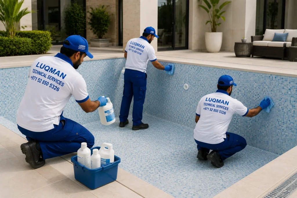 swimming pool repair dubai