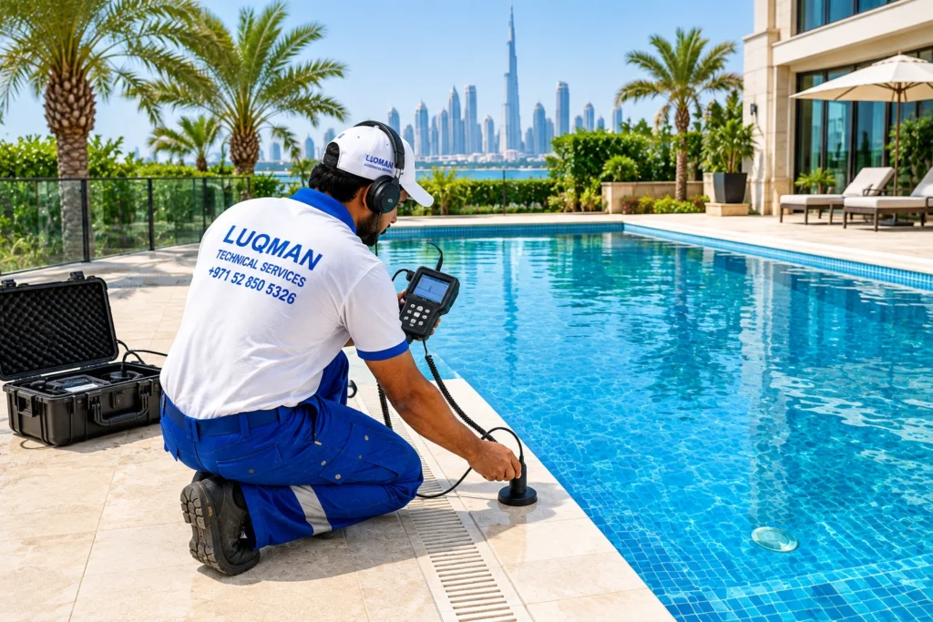 swimming pool leak repair