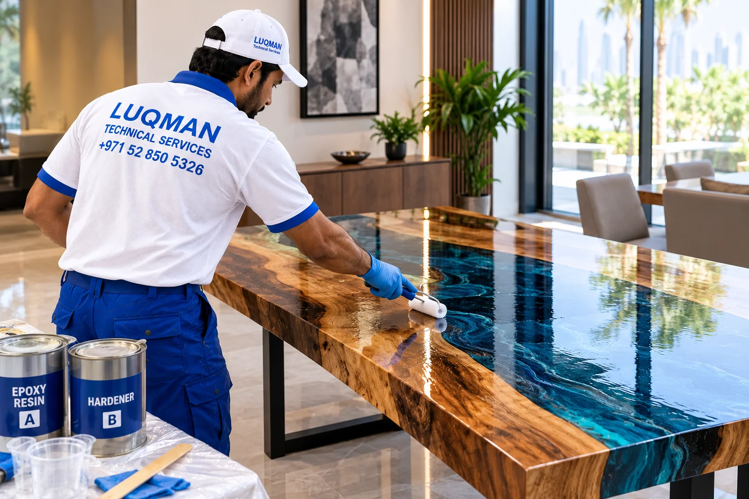 table epoxy
