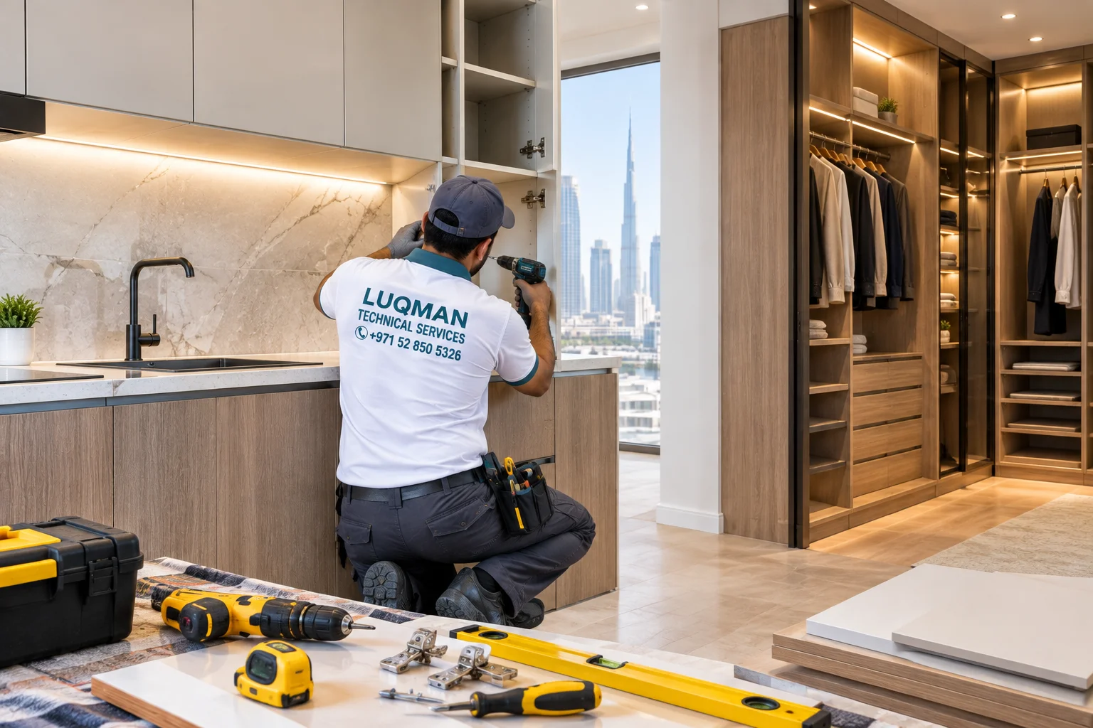 Kitchen Cabinets and Wardrobe Installation