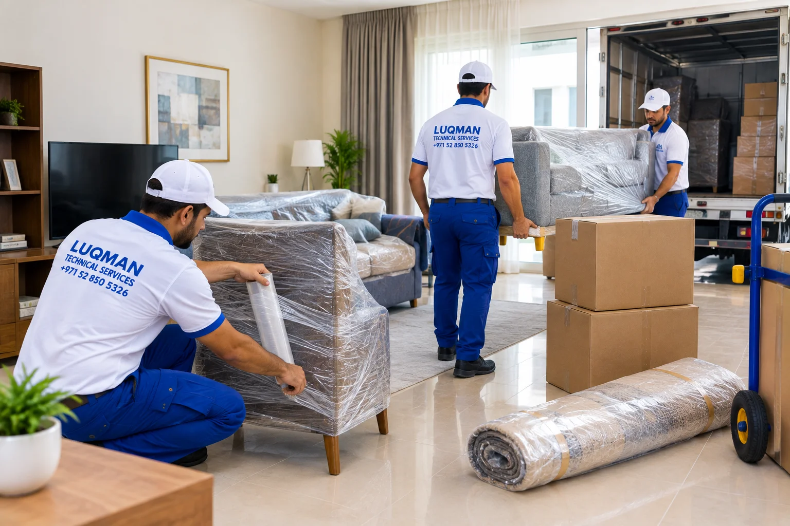 Furniture Movers and Packers in Dubai