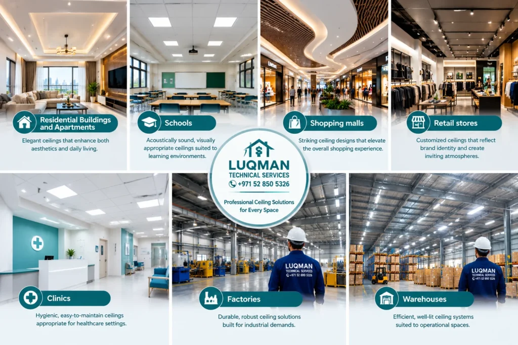 false ceiling suppliers in dubai