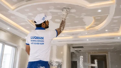 false ceiling contractors in dubai