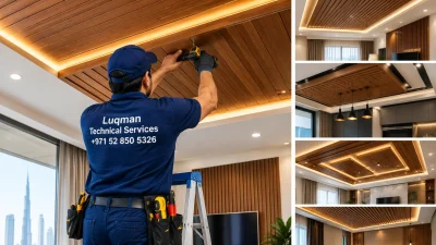 Wooden false ceilings
